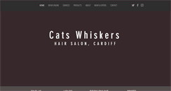 Desktop Screenshot of catswhiskershair.co.uk