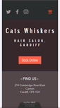 Mobile Screenshot of catswhiskershair.co.uk
